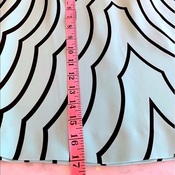 NWT Marc by Marc Jacob’s mint green skirt with black line design size 6 - Picture 7 of 7